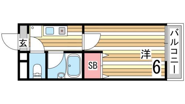 エスペランサ御影 間取り図画像