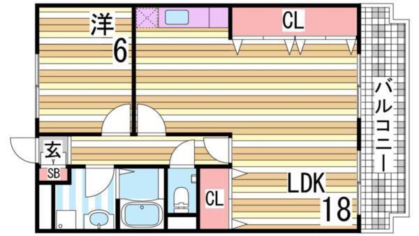 シュロスアリノ 間取り図画像