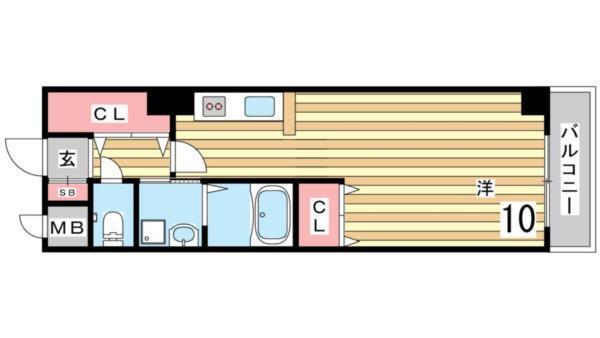 タカマツ神戸駅南通 間取り図画像