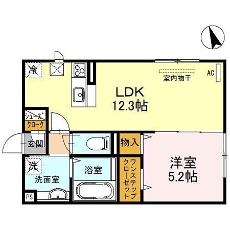 Brama甲東 間取り図画像