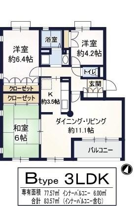 フォレスト竹の台 間取り図画像