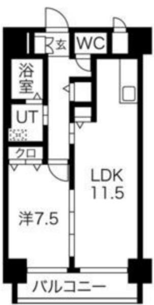西舞子壱番館 間取り図画像