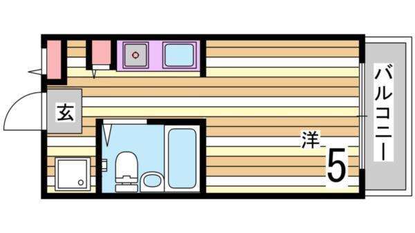 カサベラ岡本 間取り図画像
