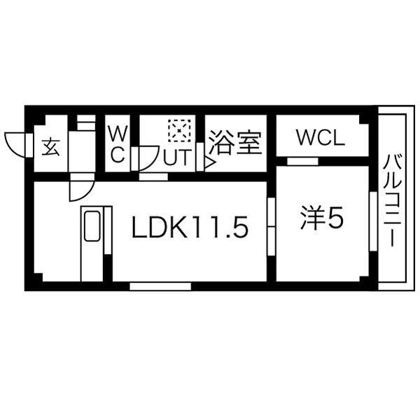 Apartment Olivier 間取り図画像