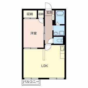 タウニィ塩屋（211） 間取り図画像