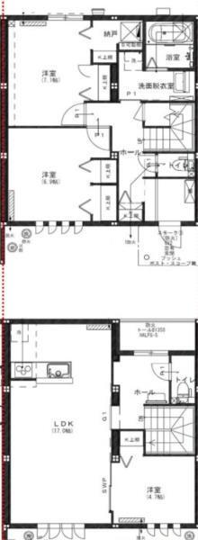 芦屋川ガーデンヒルズ 間取り図画像