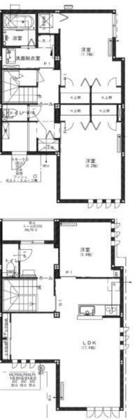 芦屋川ガーデンヒルズ 間取り図画像