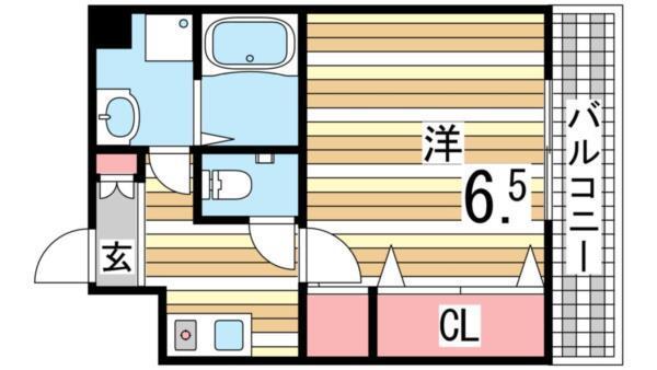 ルナメゾン芦屋 間取り図画像