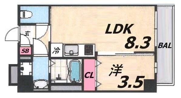 SDグランツ神戸ウエスト 間取り図画像