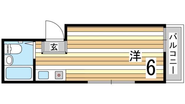 甲南本山コーポラス 間取り図画像