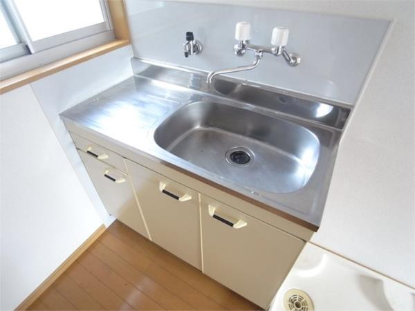 神戸市灘区一王山町アパート キッチン