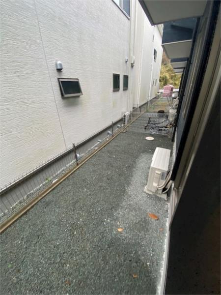 クリスタルハイツ仁豊野 庭