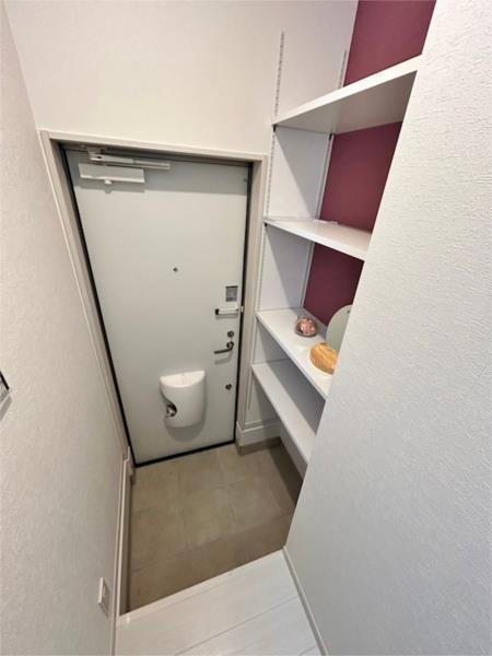 神戸市垂水区山手アパート 玄関