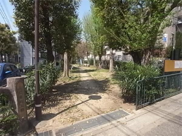 大石東の公園：265m