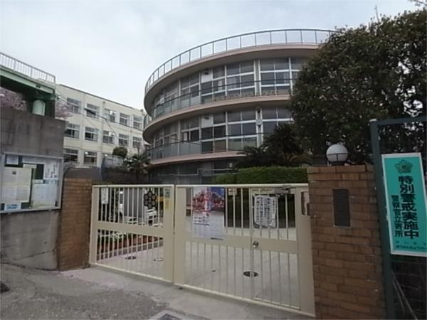 美野丘小学校：527m