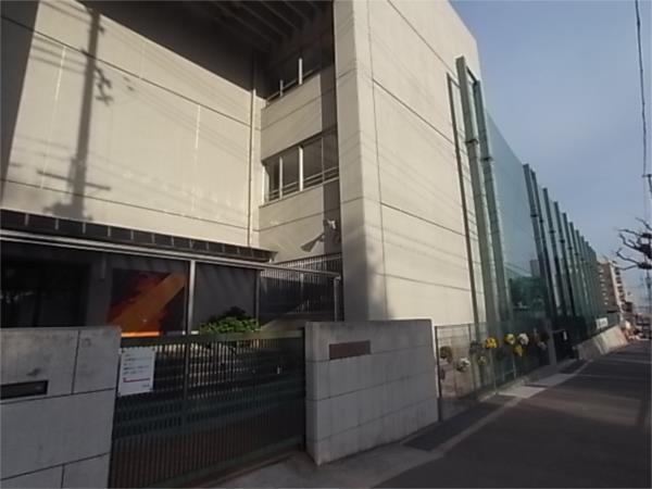 鷹匠中学校：170m
