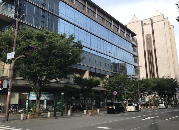 神戸中央郵便局：211m