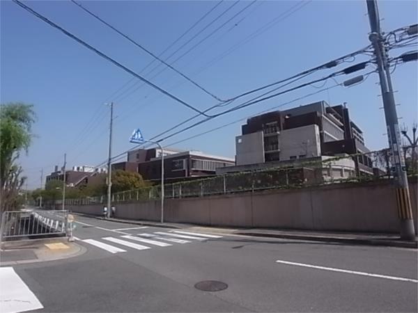 神戸市立魚崎中学校：432m