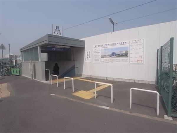 阪神本線青木駅：518m