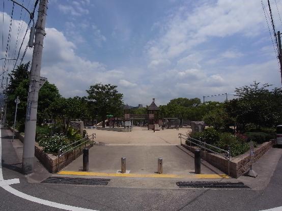 川井公園：467m