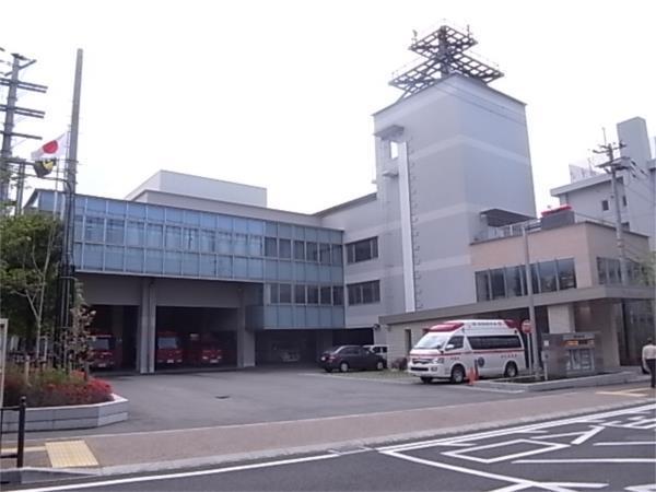 芦屋市消防庁舎：223m