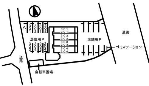 トゥールモンド 駐車場