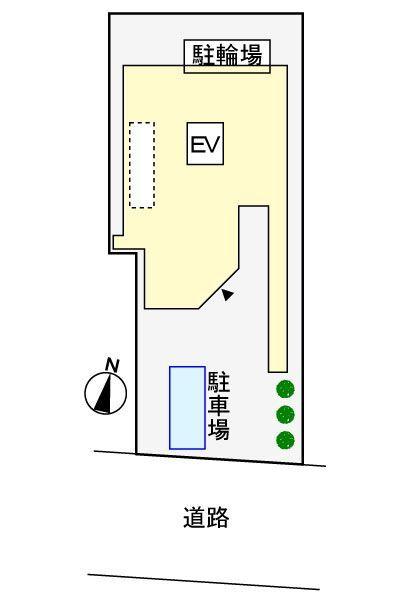 エトワール衣掛 駐車場