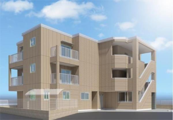 神戸市灘区水道筋　マンション新築工事 外観