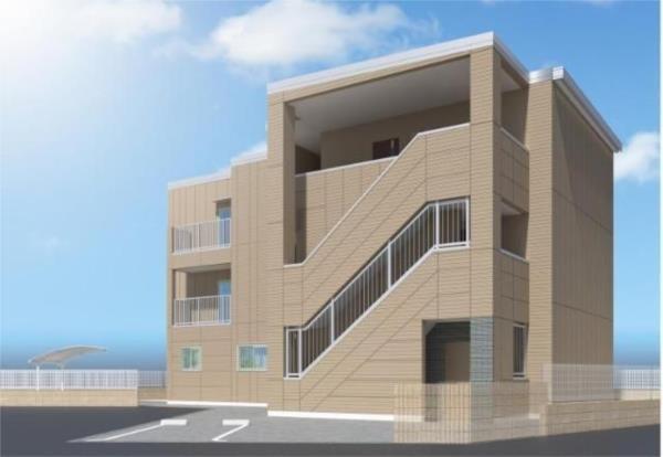 神戸市灘区水道筋　マンション新築工事 外観