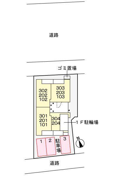 ヒカルサ明石南王子 駐車場
