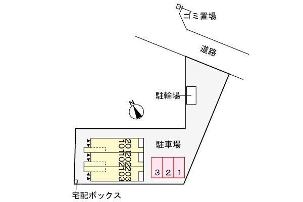 カーサヴェルデ 駐車場