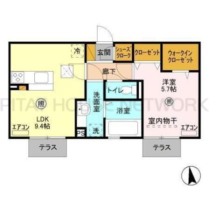  間取り図写真