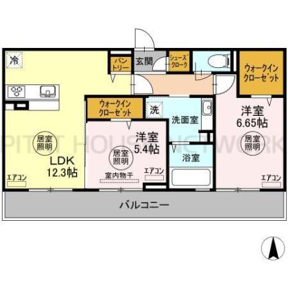  間取り図写真