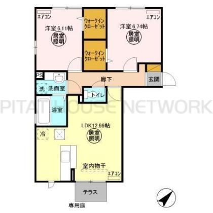  間取り図写真