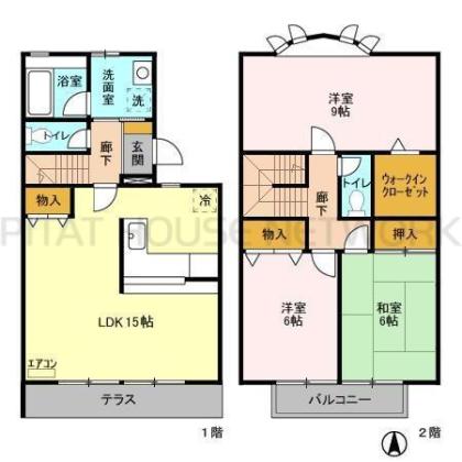  間取り図写真