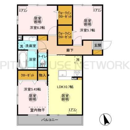  間取り図写真
