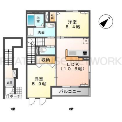  間取り図写真