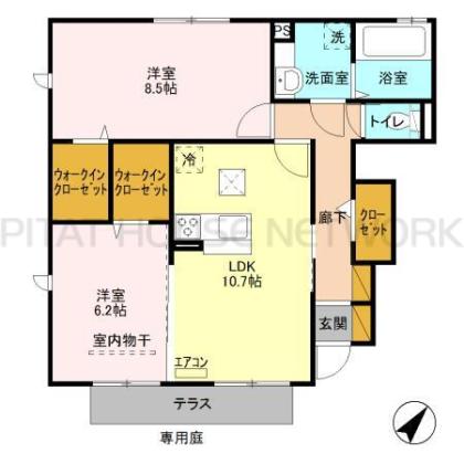  間取り図写真