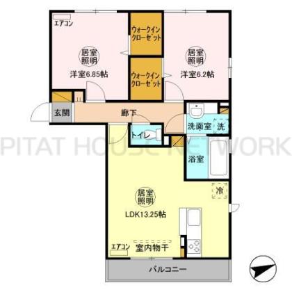  間取り図写真