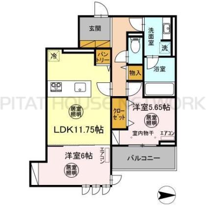  間取り図写真