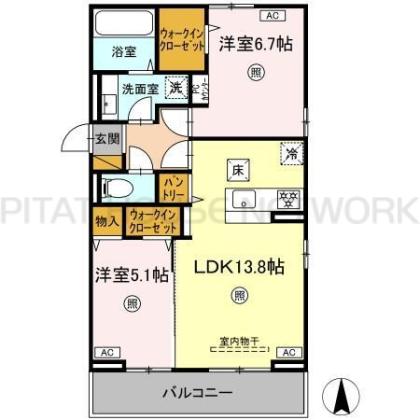  間取り図写真