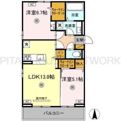  間取り図写真