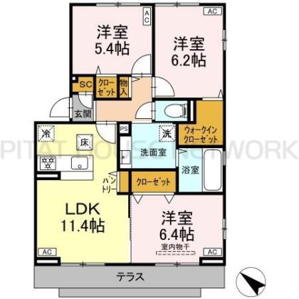  間取り図写真