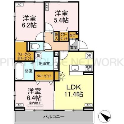  間取り図写真