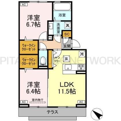  間取り図写真