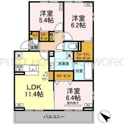  間取り図写真