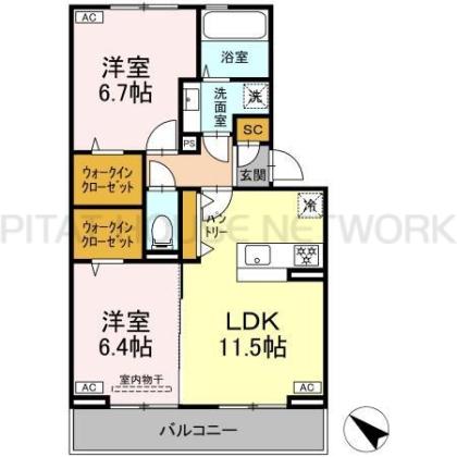  間取り図写真