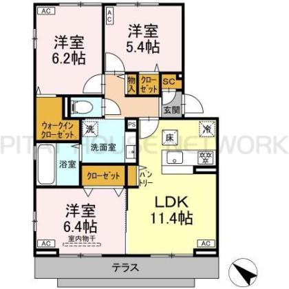  間取り図写真