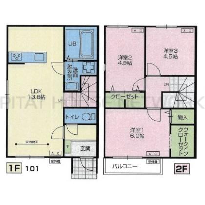  間取り図写真