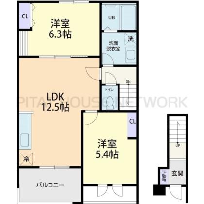  間取り図写真